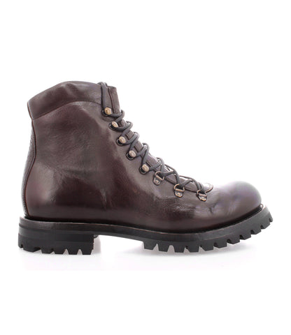 Barge Men’s Full-Grain Leather Combat Boot