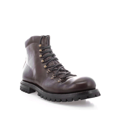 Barge Men’s Full-Grain Leather Combat Boot