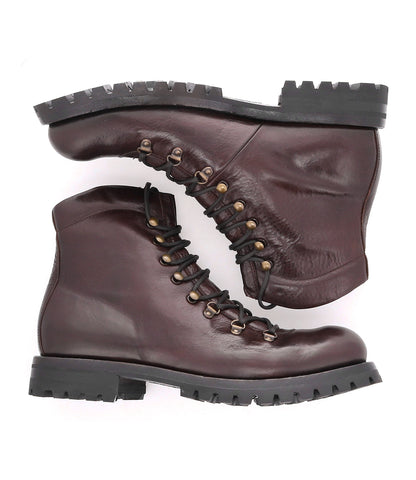 Barge Men’s Full-Grain Leather Combat Boot