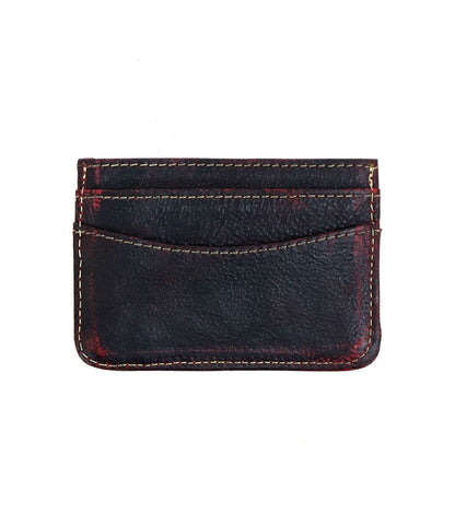 Chuck Full-Grain Leather Card Wallet