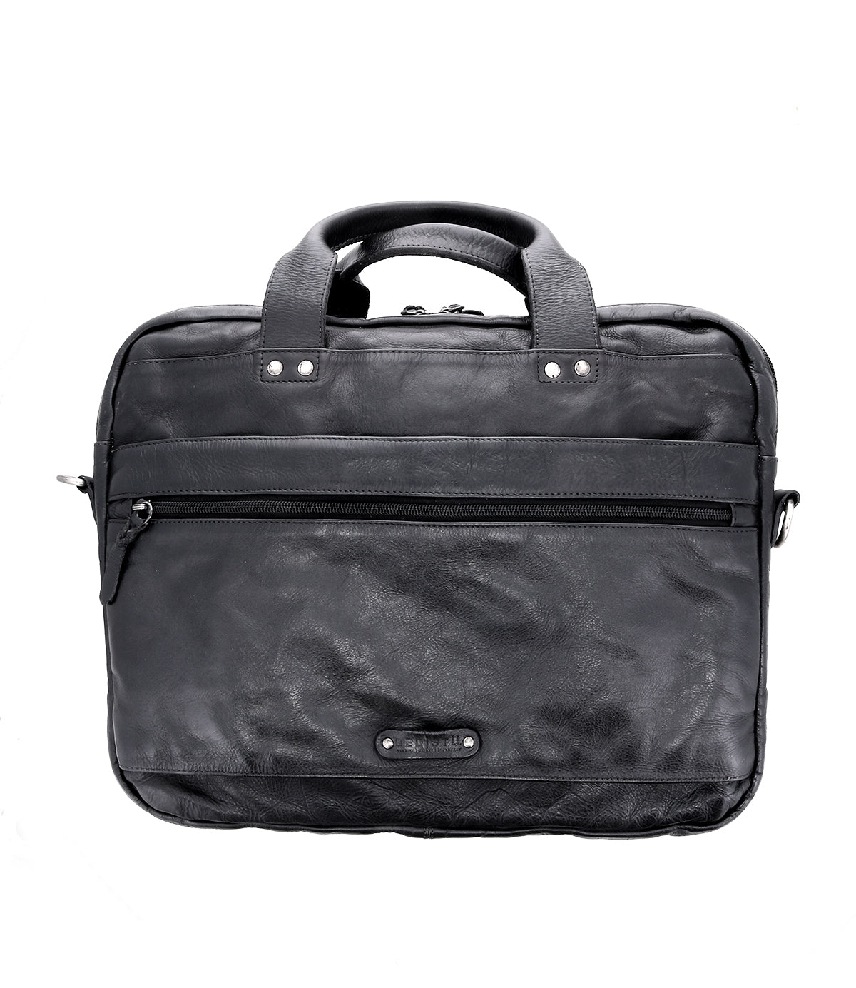 Conclusion Men's Full-Grain Leather Briefcase