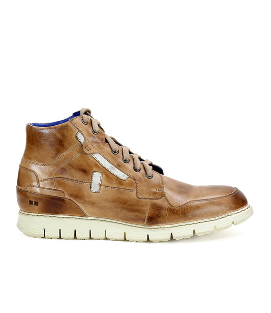Galahad Men’s Full-Grain Leather High-Top Sneaker