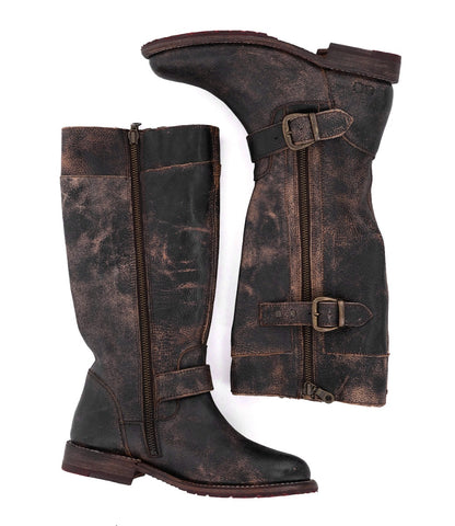 Gogo Lug Women’s Full-Grain Leather Engineer Boots