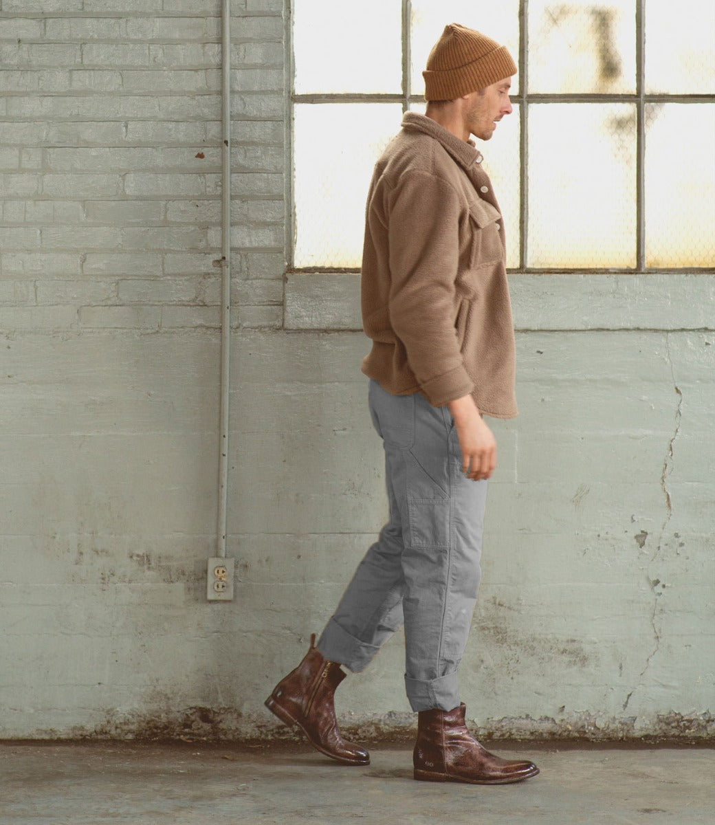Kaldi Men’s Full-Grain Leather Ankle Boot