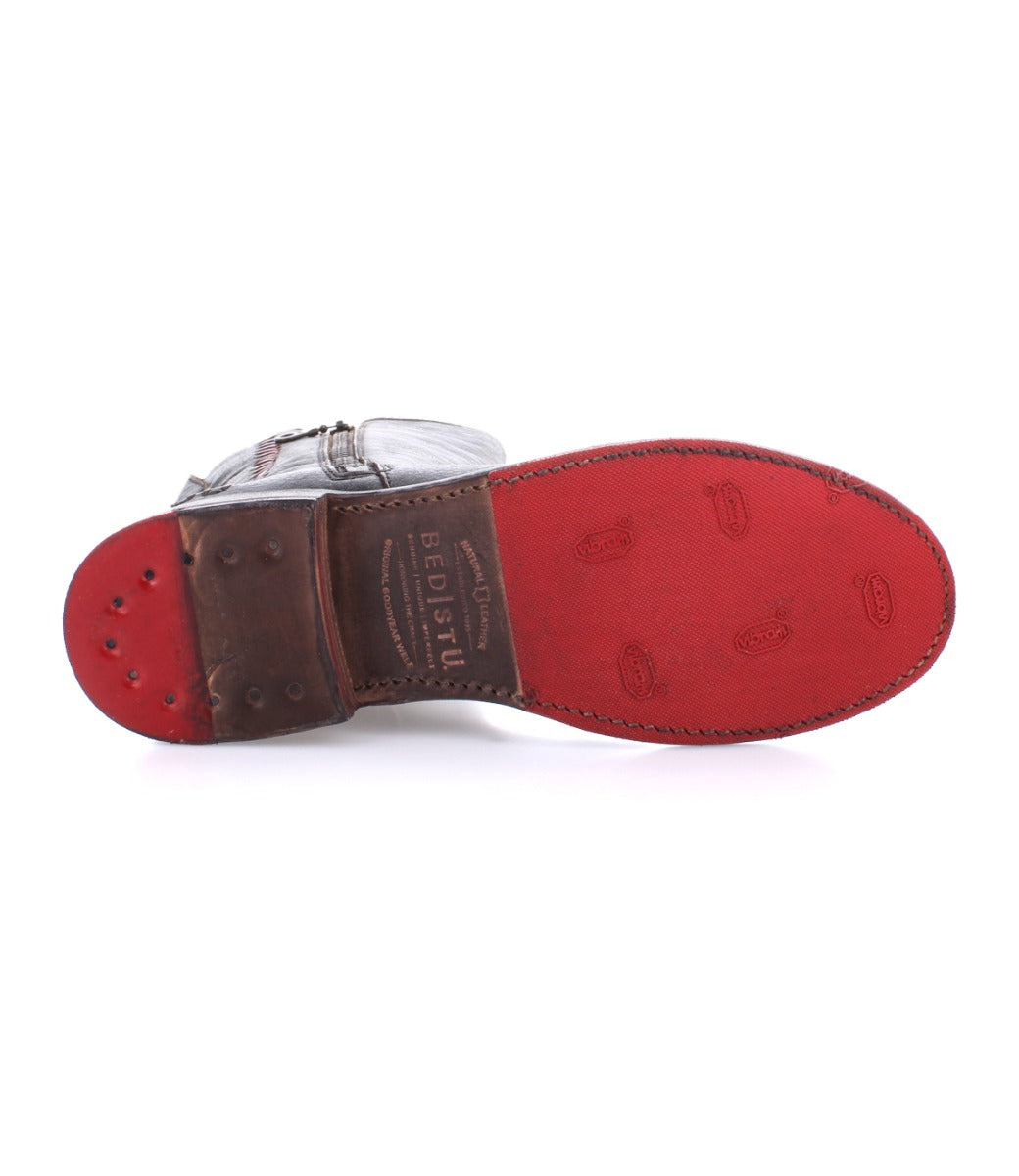Latifah Women’s Full-Grain Leather Moto Boot