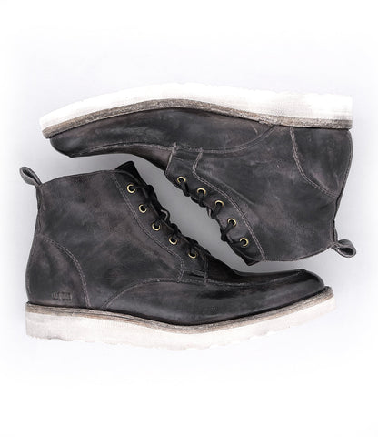 Lincoln Men’s Full-Grain Leather Ankle Boots