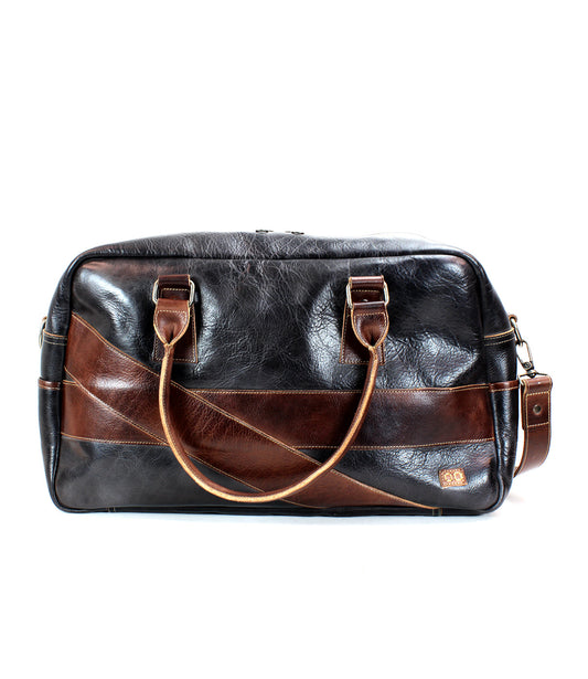 Luke Men's Full-Grain Leather Travel Duffel Bag