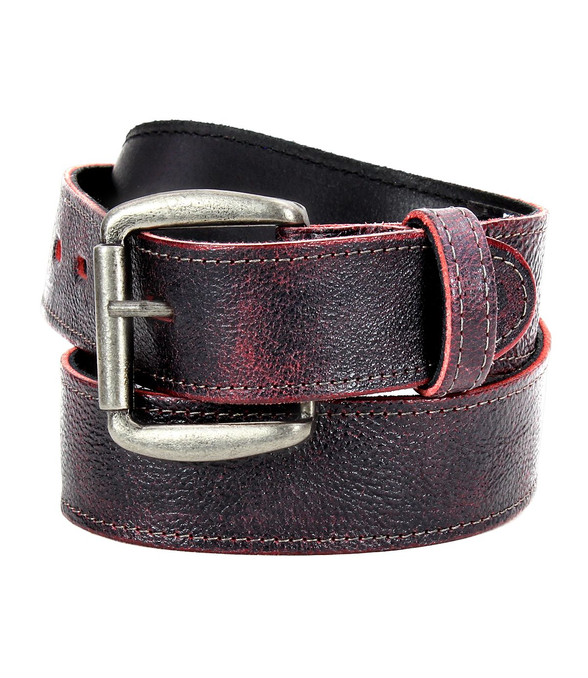 Meander Full-Grain Leather Belt