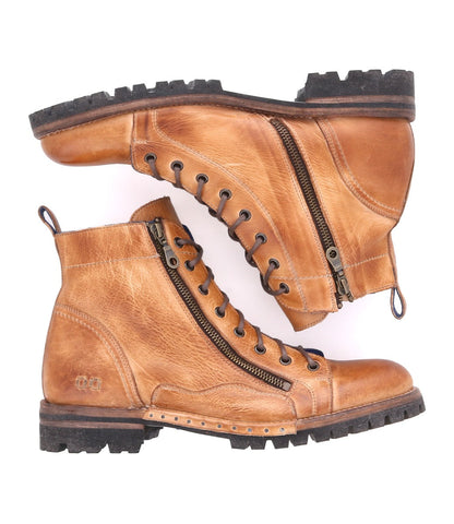 Old Bowen Trek Men’s Full-Grain Leather Combat Boot