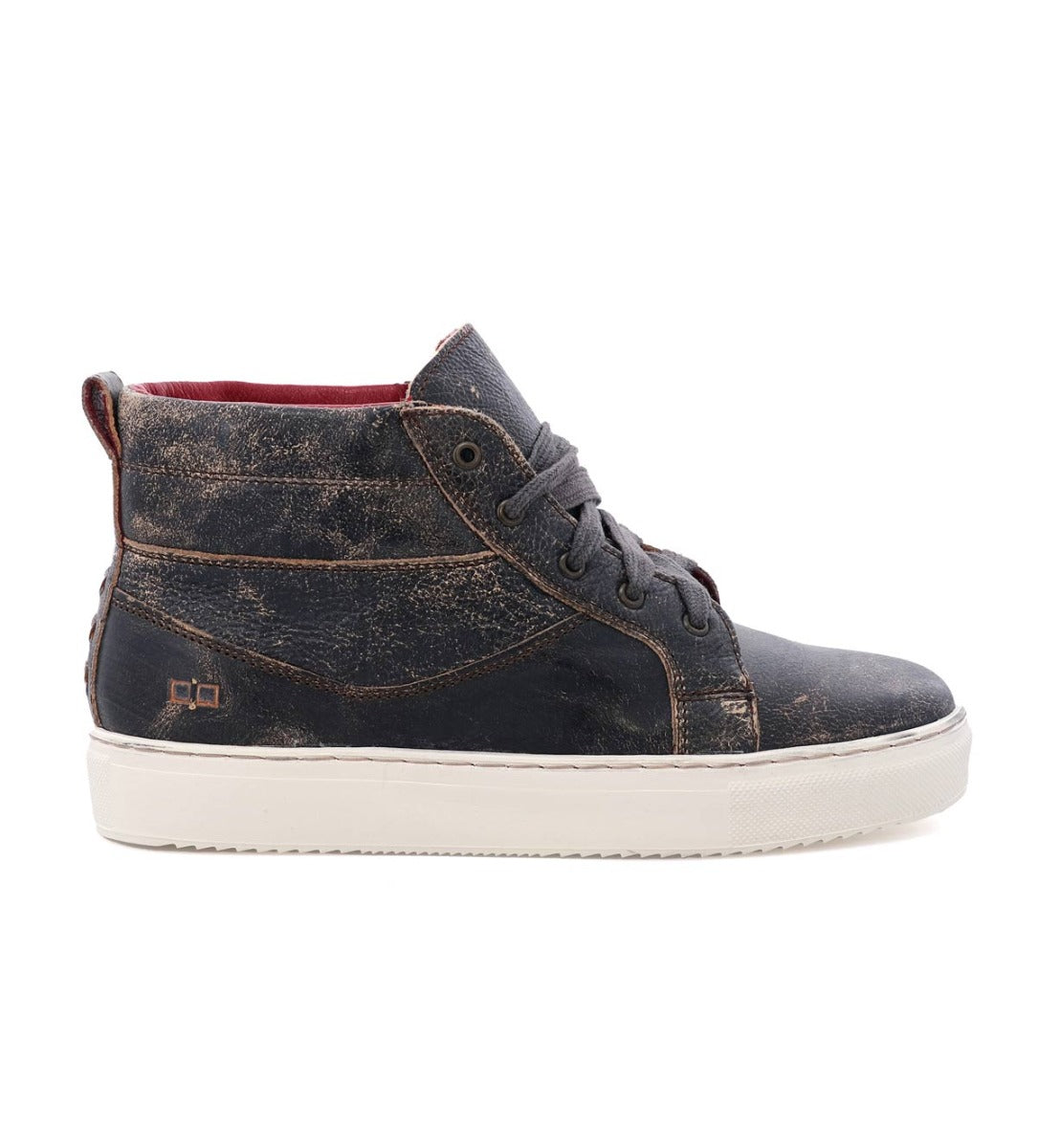 Rossela Women’s Full-Grain Leather High-Top Sneaker
