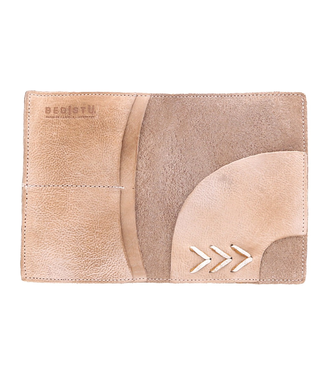 Stardust Full-Grain Leather Passport Wallet