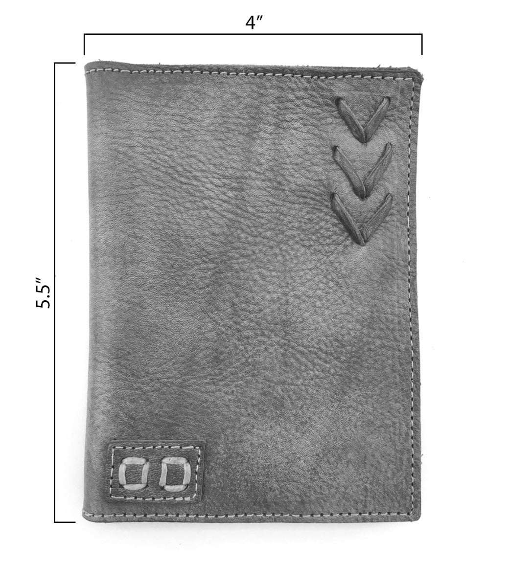 Stardust Full-Grain Leather Passport Wallet
