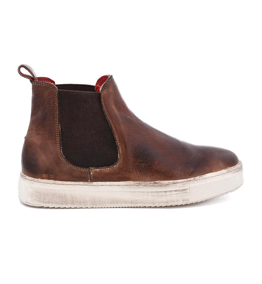 Whitney Women’s Full-Grain Leather Platform Sneaker