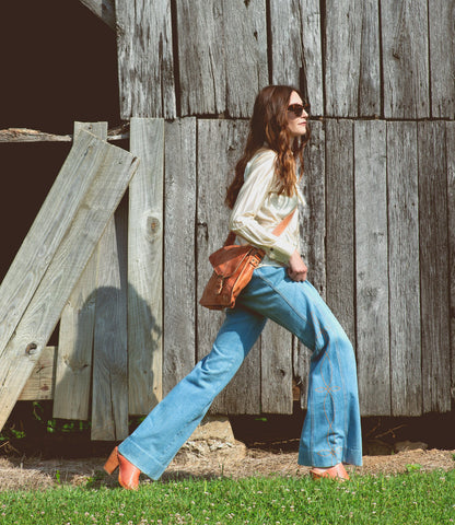 Venice Beach Full-Grain Leather Crossbody Bag